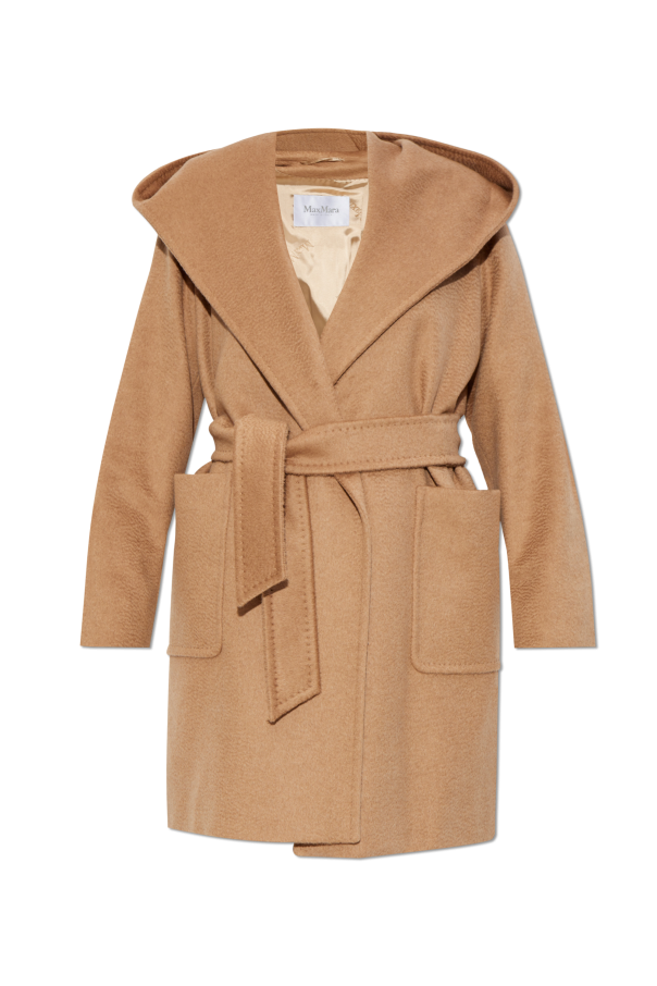 Beige Coat Rialto with hood Max Mara - Vitkac Italy